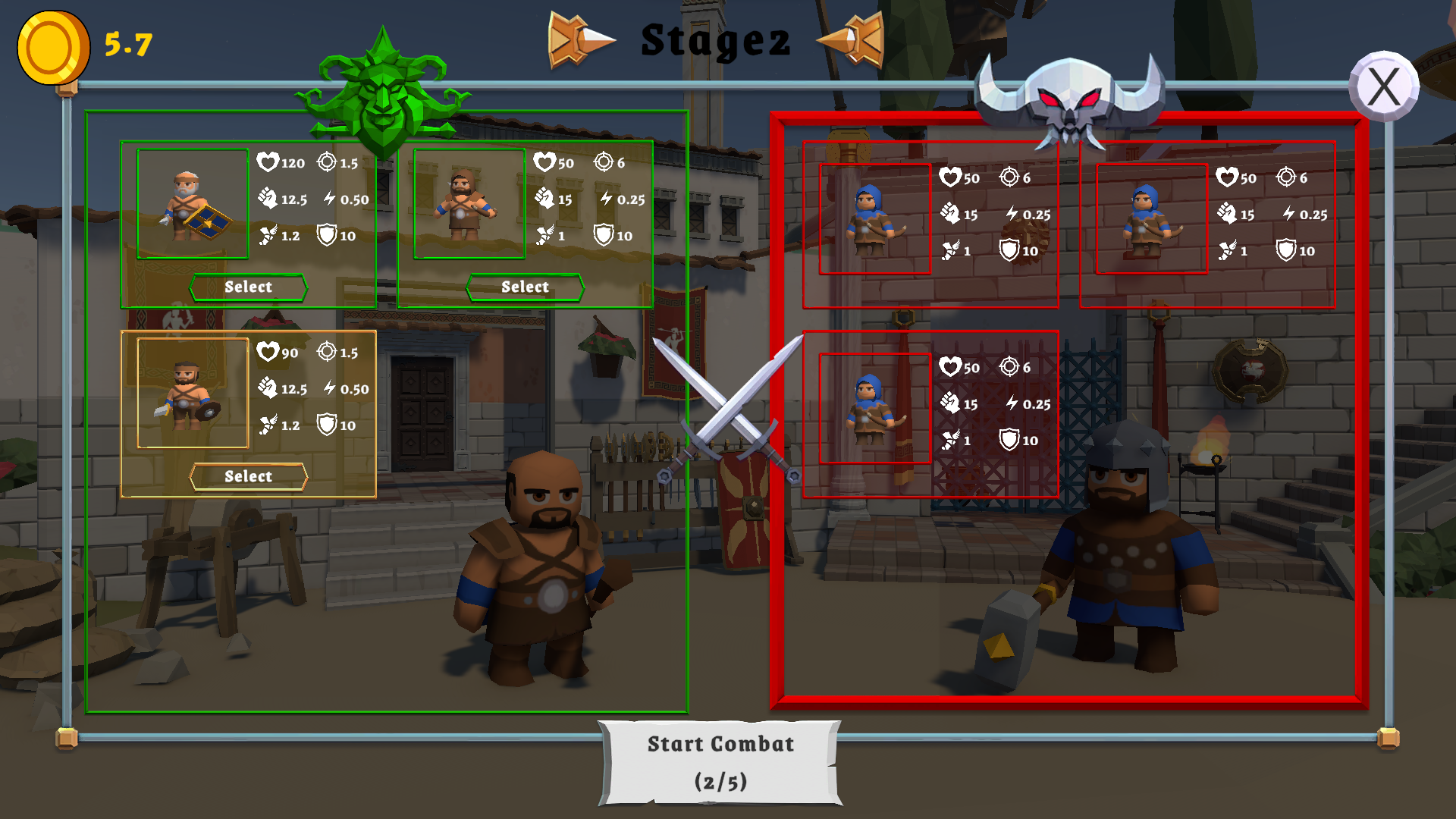 Combat Arena Screenshot
